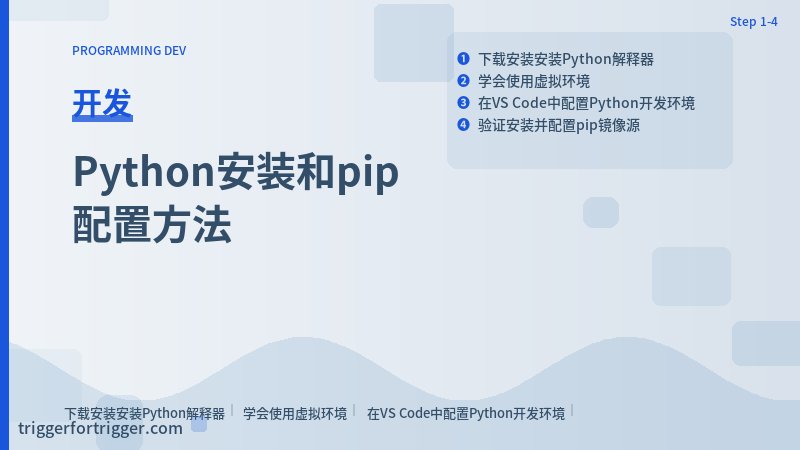 验证安装并配置pip镜像源